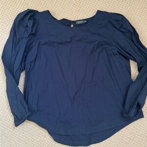 Navy Blue Women's Top